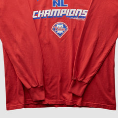 Philadelphia Phillies 2008 T-Shirt Red Vintage
