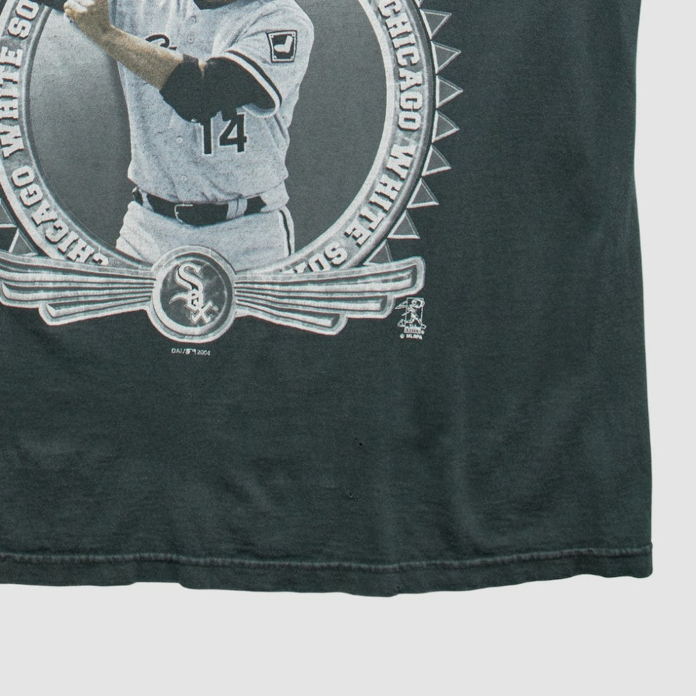 Chicago White Sox 2004 T-Shirt Black Vintage