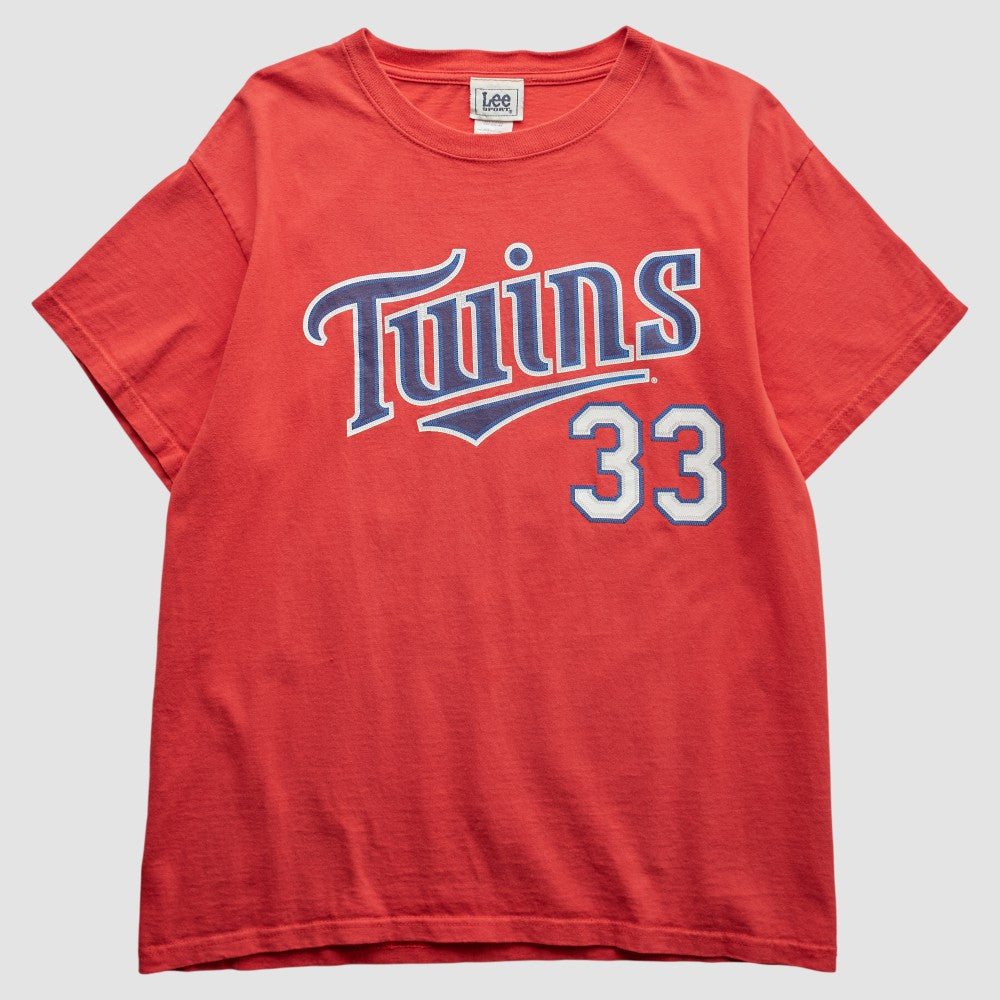 Minnesota Twins Lee Apparel 2000s T-Shirt Red Vintage