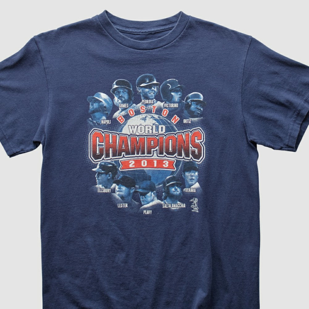 Boston Red Sox MLB 2013 T-Shirt Navy Vintage