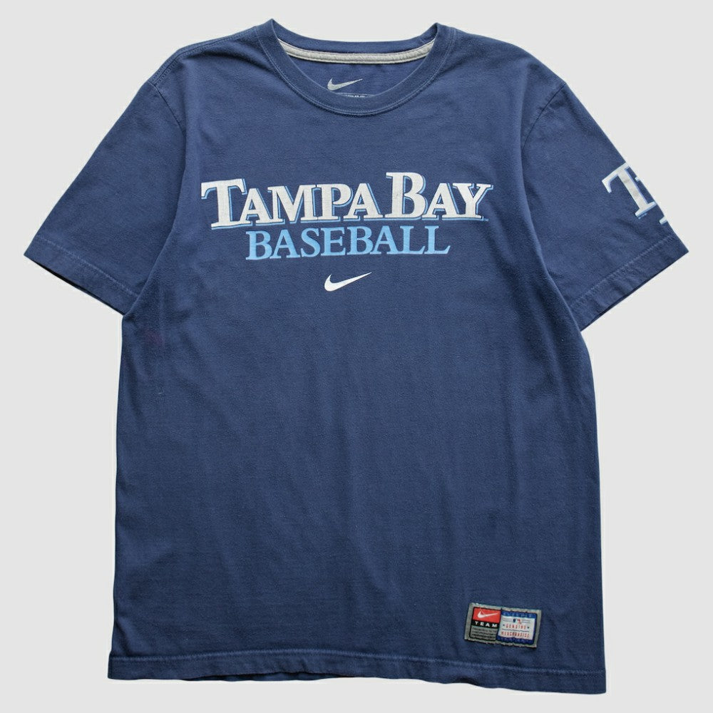 Tampa Bay Rays 2008 T-Shirt Blue Vintage | Nike