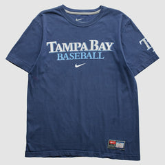 Tampa Bay Rays 2008 T-Shirt Blue Vintage | Nike