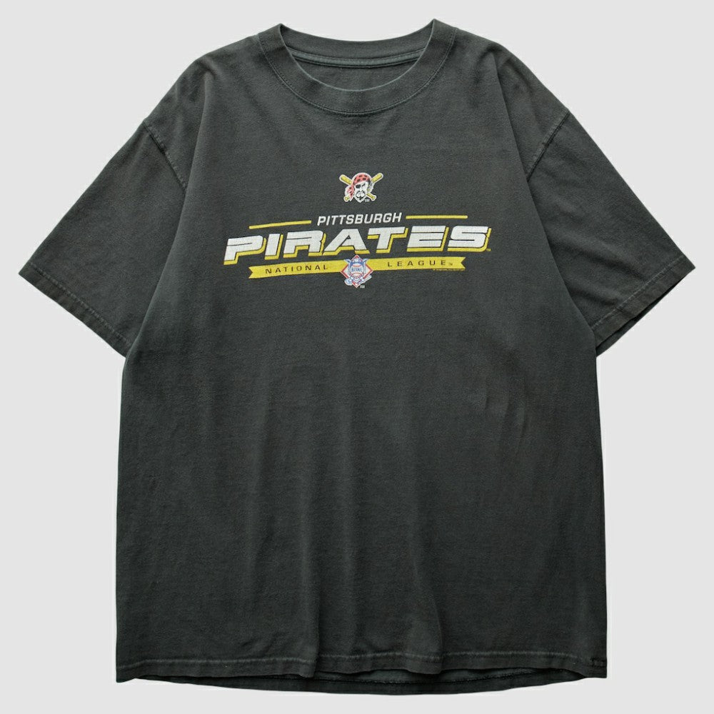 Pittsburgh Pirates 2000s T-Shirt Black Vintage