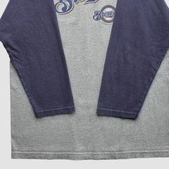 Milwaukee Brewers Lee Apparel 2007 T-Shirt Heather Gray Vintage