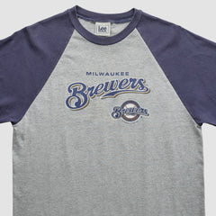 Milwaukee Brewers Lee Apparel 2007 T-Shirt Heather Gray Vintage