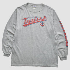 Minnesota Twins CSA 2000s T-Shirt Gray Vintage