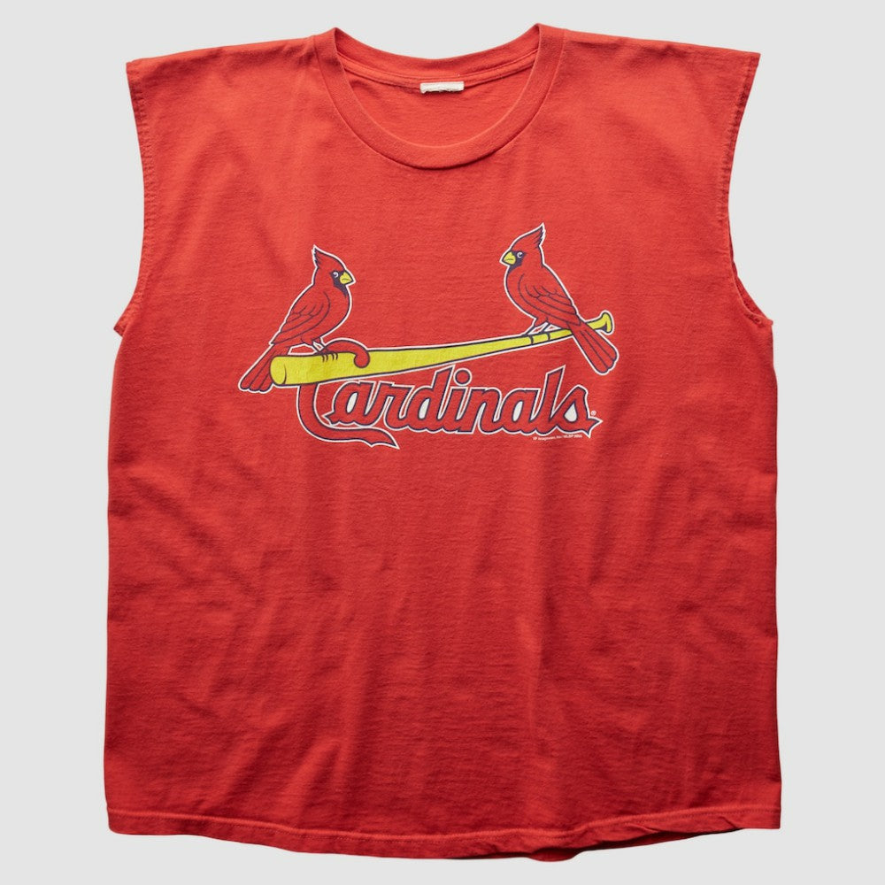 St. Louis Cardinals VF Imagewear 2006 Tank Red Vintage