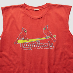 St. Louis Cardinals VF Imagewear 2006 Tank Red Vintage