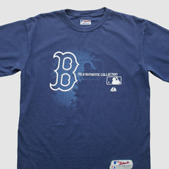 Boston Red Sox Majestic 2000s T-Shirt Navy Vintage