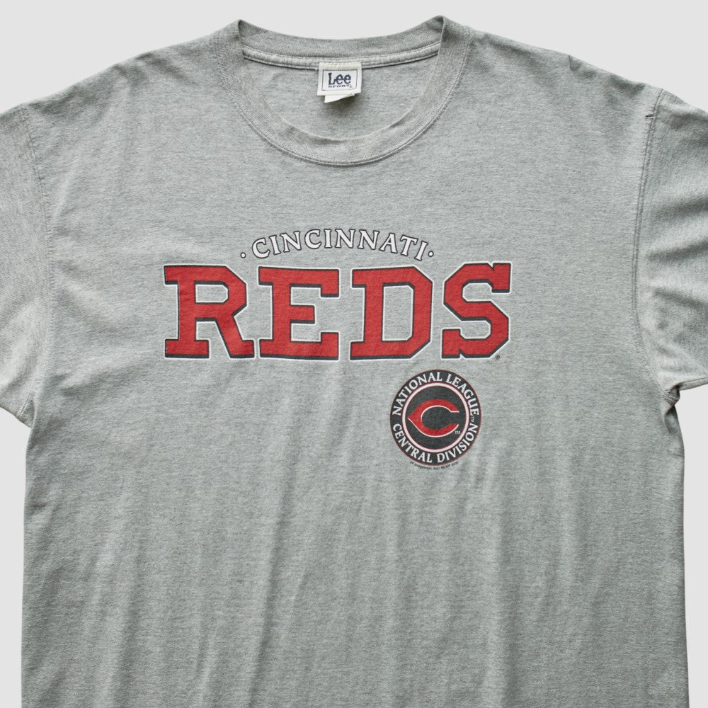 Cincinnati Reds Lee Apparel 2006 T-Shirt Gray Vintage