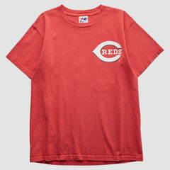 Cincinnati Reds Majestic 2000s T-Shirt Red Vintage