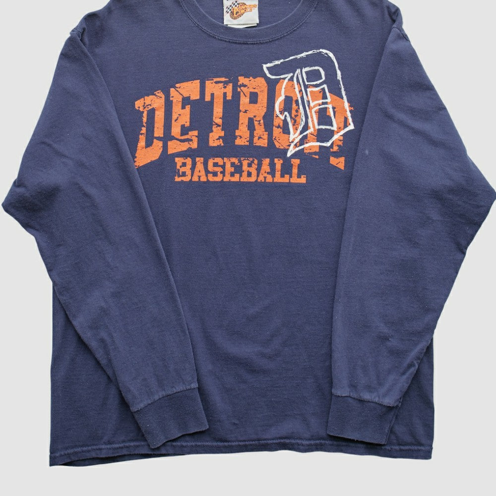 Detroit Tigers 2000s T-Shirt Navy Vintage