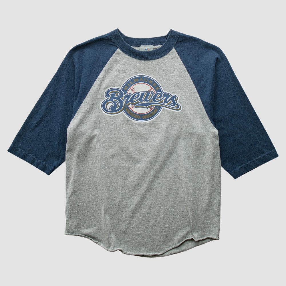 Milwaukee Brewers 2000s T-Shirt Gray Vintage