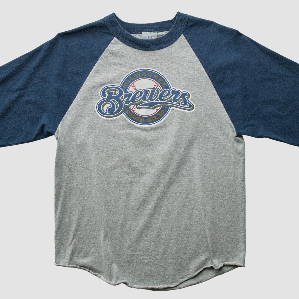 Milwaukee Brewers 2000s T-Shirt Gray Vintage