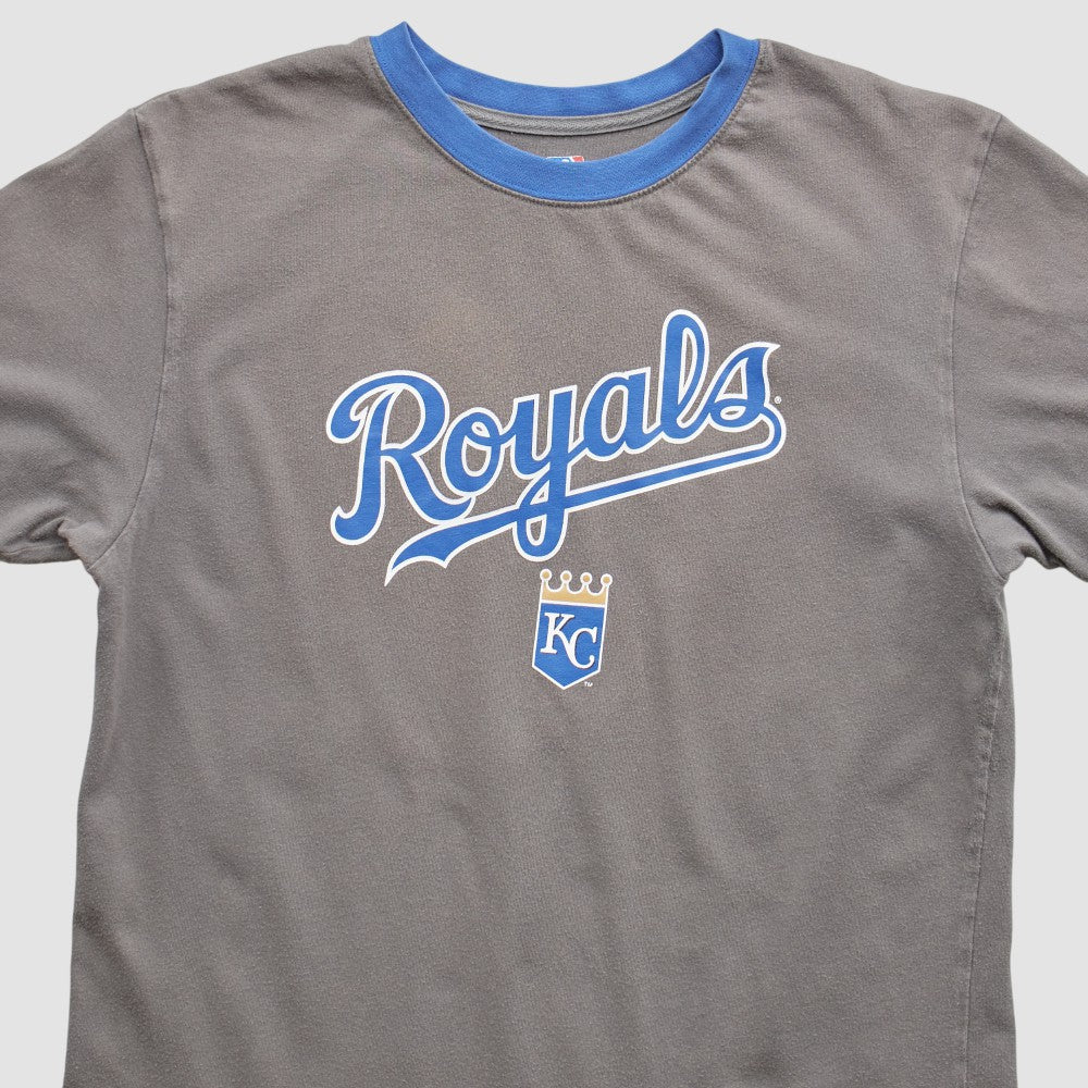 Kansas City Royals 2000s T-Shirt Gray Vintage