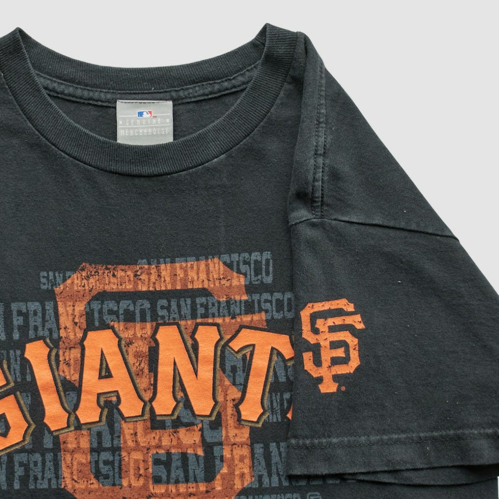 San Francisco Giants Genuine Merchandise 2000s T-Shirt Black Vintage