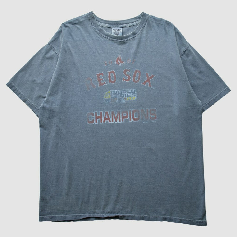 Boston Red Sox 2007 T-Shirt Gray Vintage