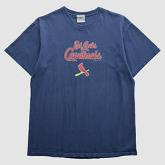 St. Louis Cardinals 2000s T-Shirt Blue Vintage