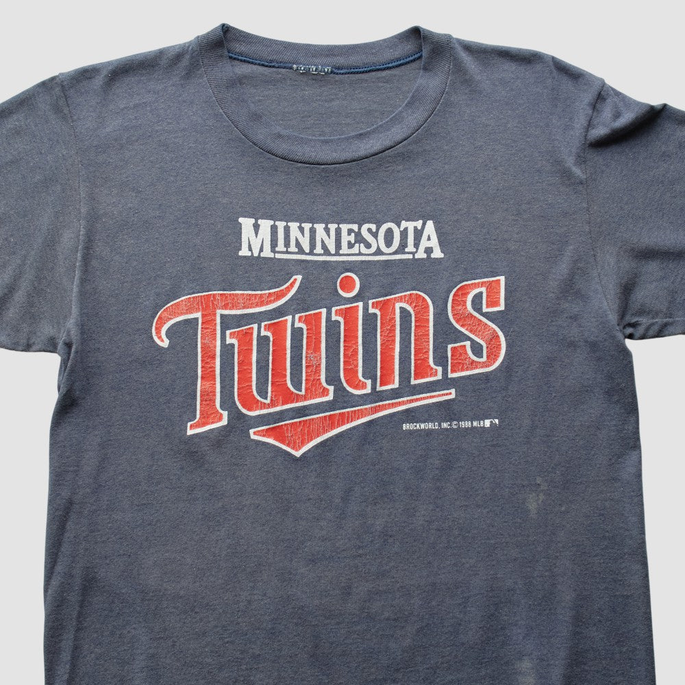 Minnesota Twins 1988 T-Shirt Gray Vintage
