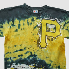 Pittsburgh Pirates Majestic 2000s T-Shirt Yellow Vintage