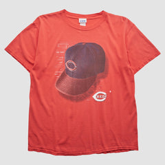 Cincinnati Reds CSA 2000s T-Shirt Red Vintage