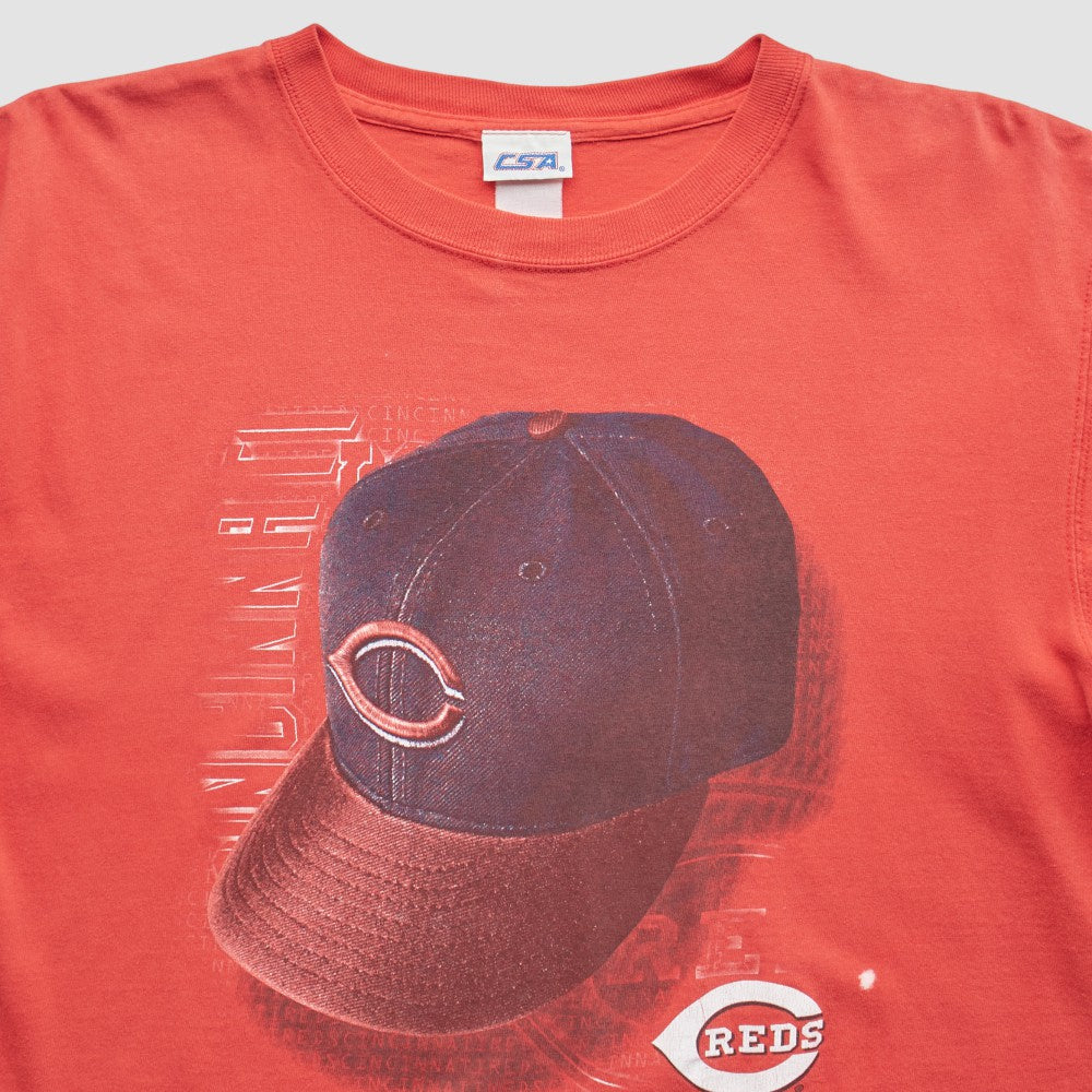 Cincinnati Reds CSA 2000s T-Shirt Red Vintage