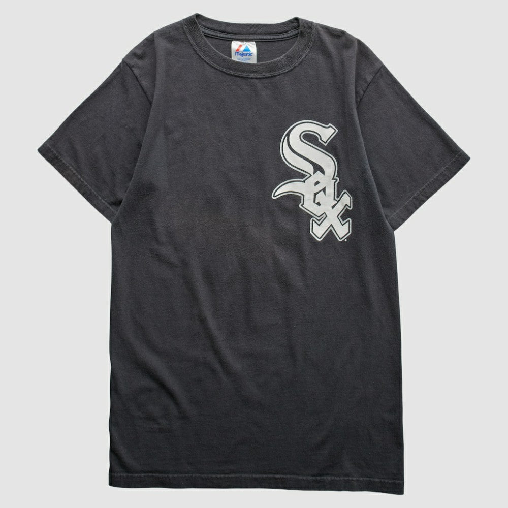 Chicago White Sox Majestic 2000s T-Shirt Black Vintage