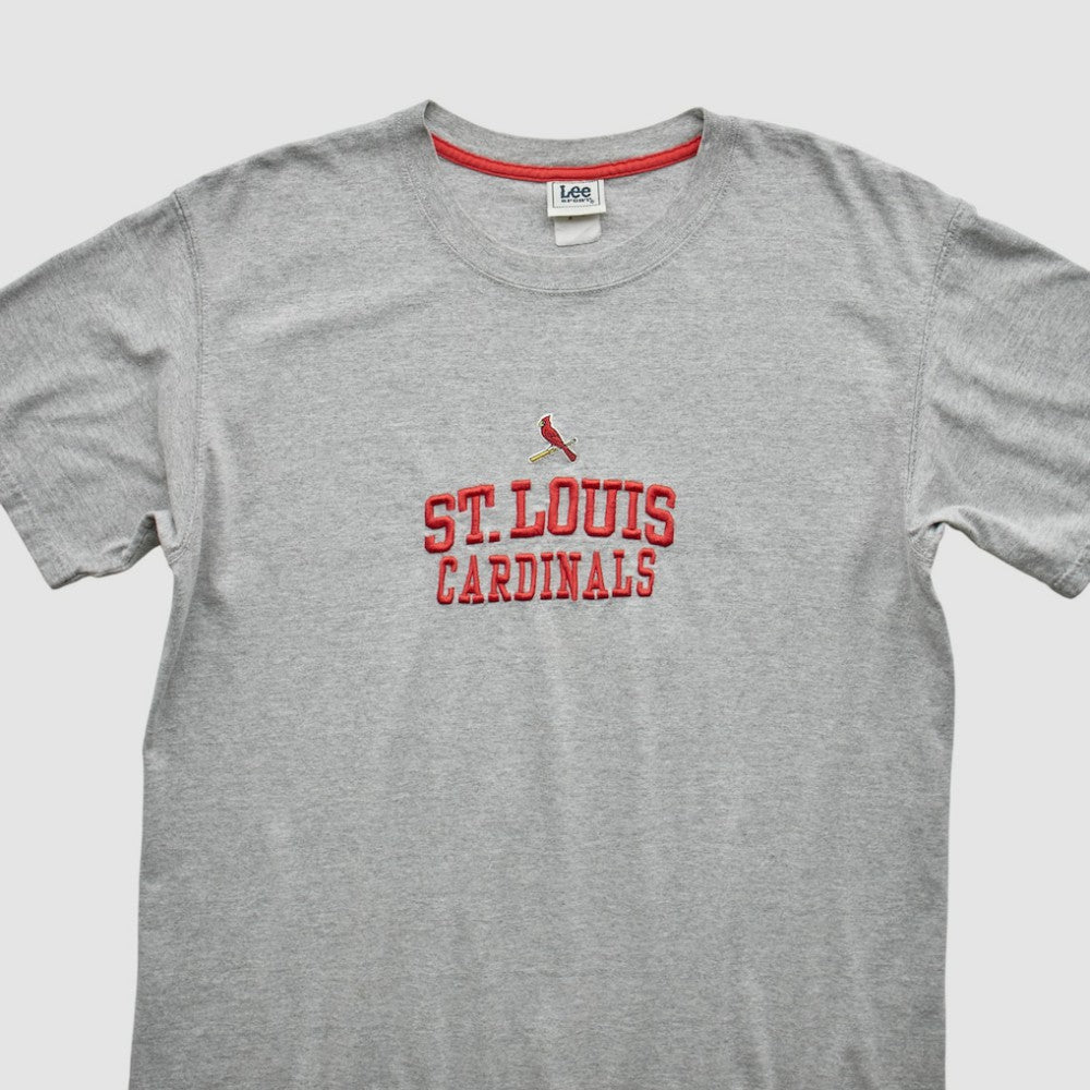 St. Louis Cardinals Lee Apparel 2000s T-Shirt Gray Vintage