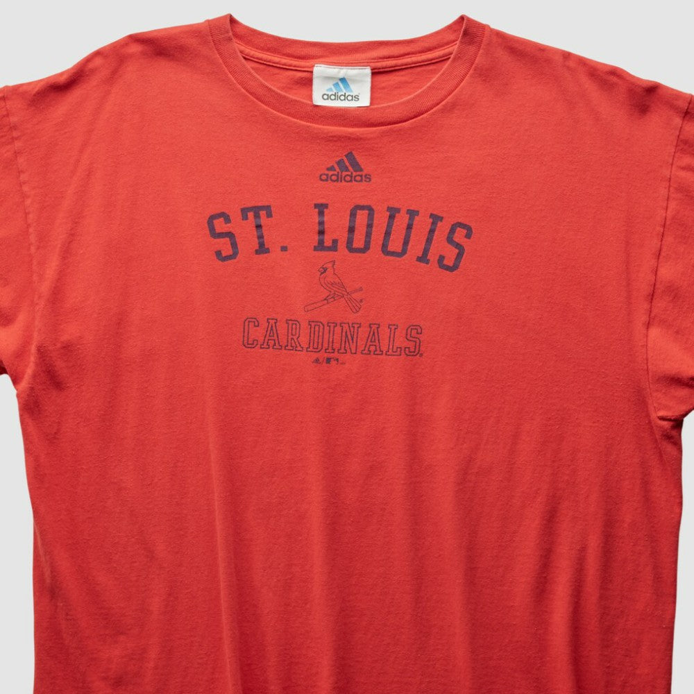St. Louis Cardinals Adidas 2004 T-Shirt Red Vintage
