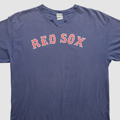 Boston Red Sox Majestic 2000s T-Shirt Navy Vintage