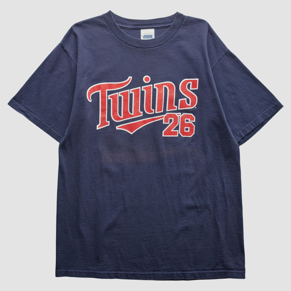 Minnesota Twins CSA 2003 T-Shirt Navy Vintage