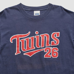 Minnesota Twins CSA 2003 T-Shirt Navy Vintage