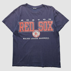 Boston Red Sox Dynasty 2002 T-Shirt Navy Vintage