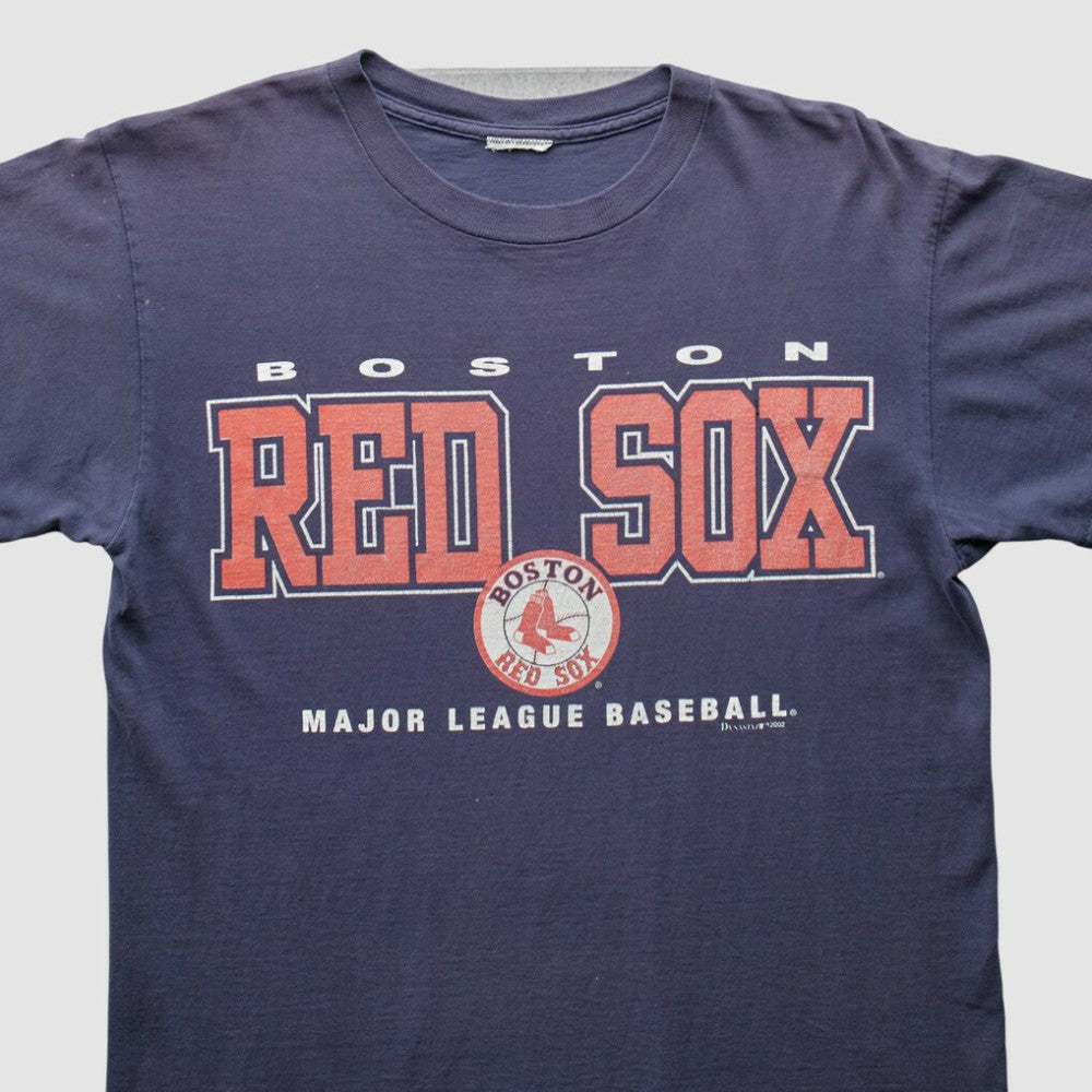 Boston Red Sox Dynasty 2002 T-Shirt Navy Vintage