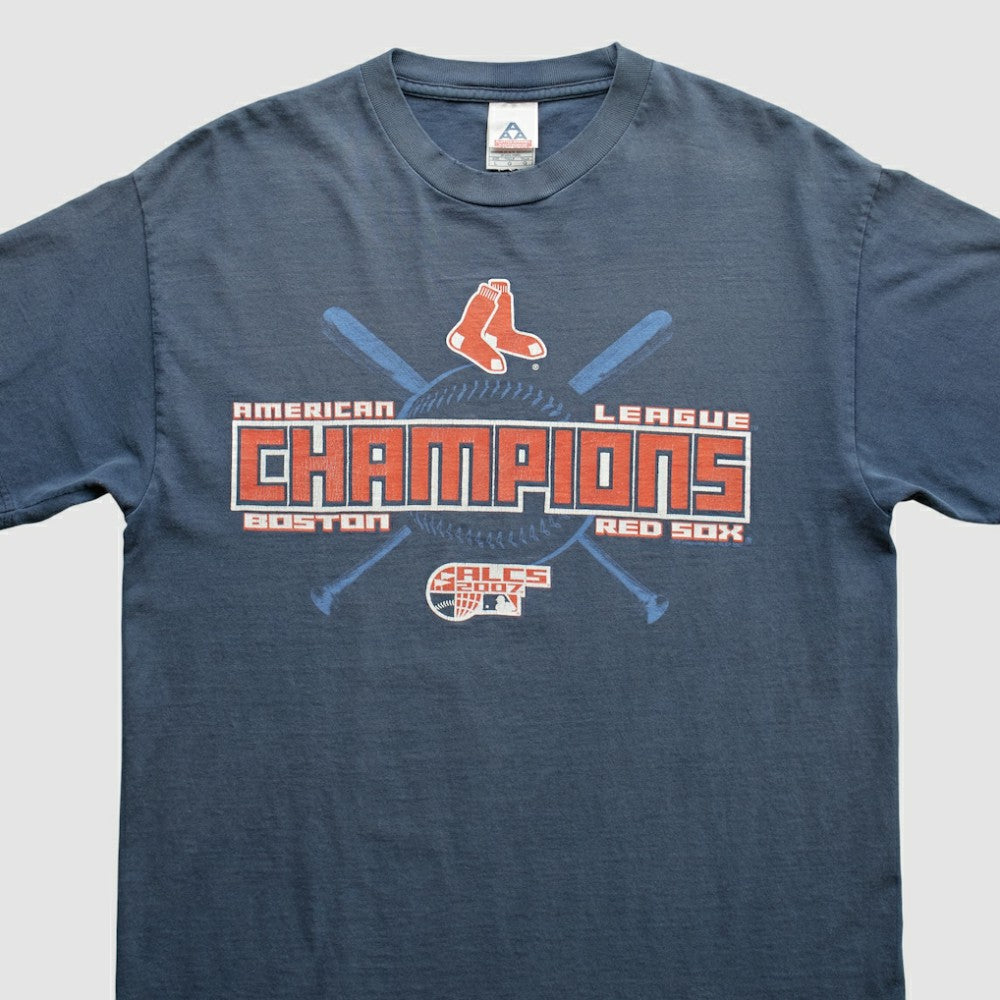 Boston Red Sox 2007 T-Shirt Navy Vintage
