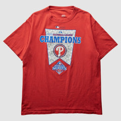 Philadelphia Phillies 2008 T-Shirt Red Vintage