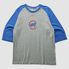 Chicago Cubs 2000s T-Shirt Gray Vintage | Nike