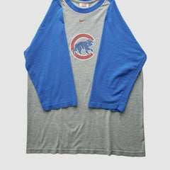 Chicago Cubs 2000s T-Shirt Gray Vintage | Nike