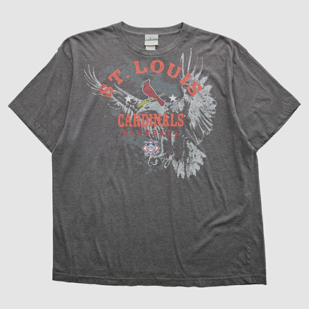 St. Louis Cardinals 2000s T-Shirt Gray Vintage