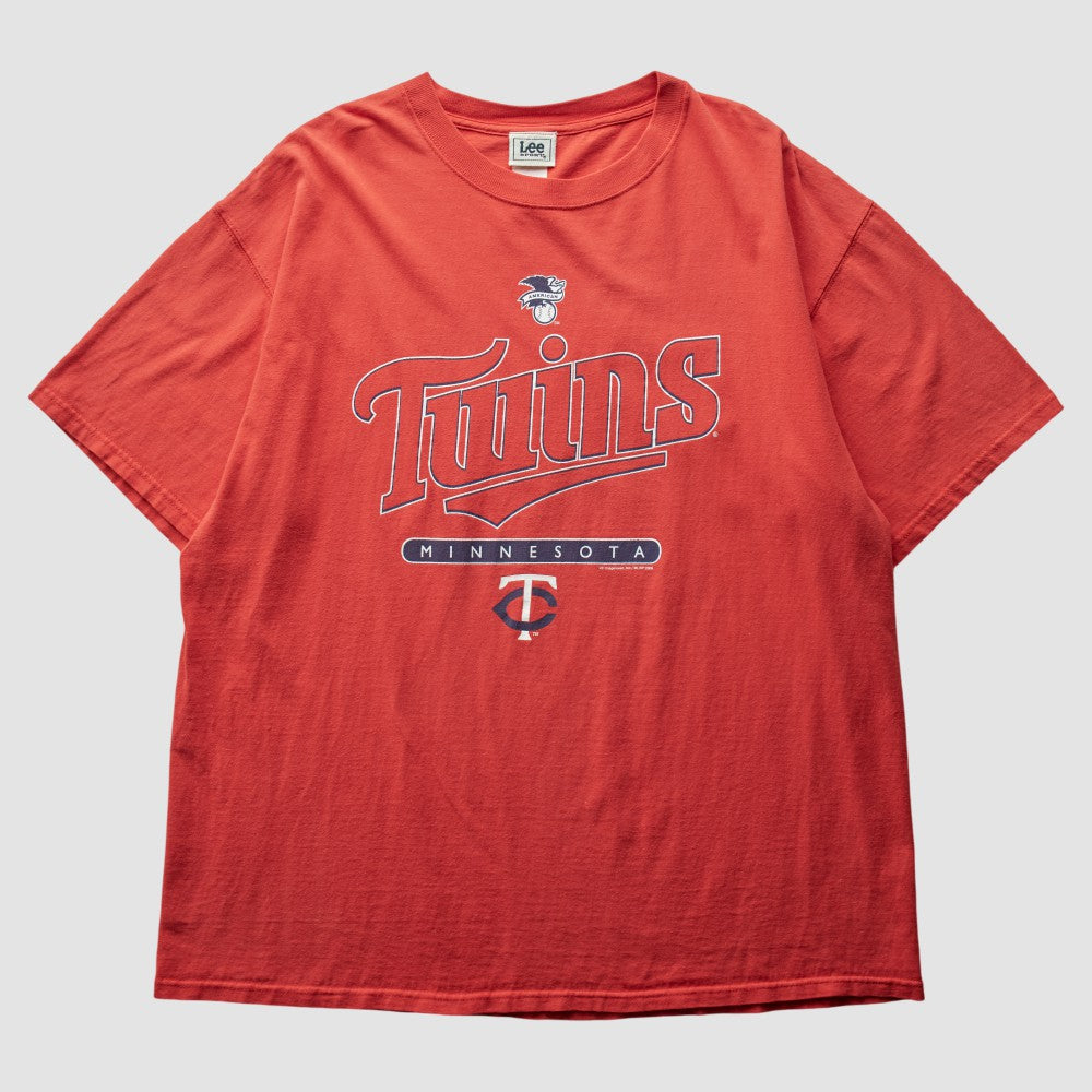 Minnesota Twins Lee Apparel 2006 T-Shirt Red Vintage