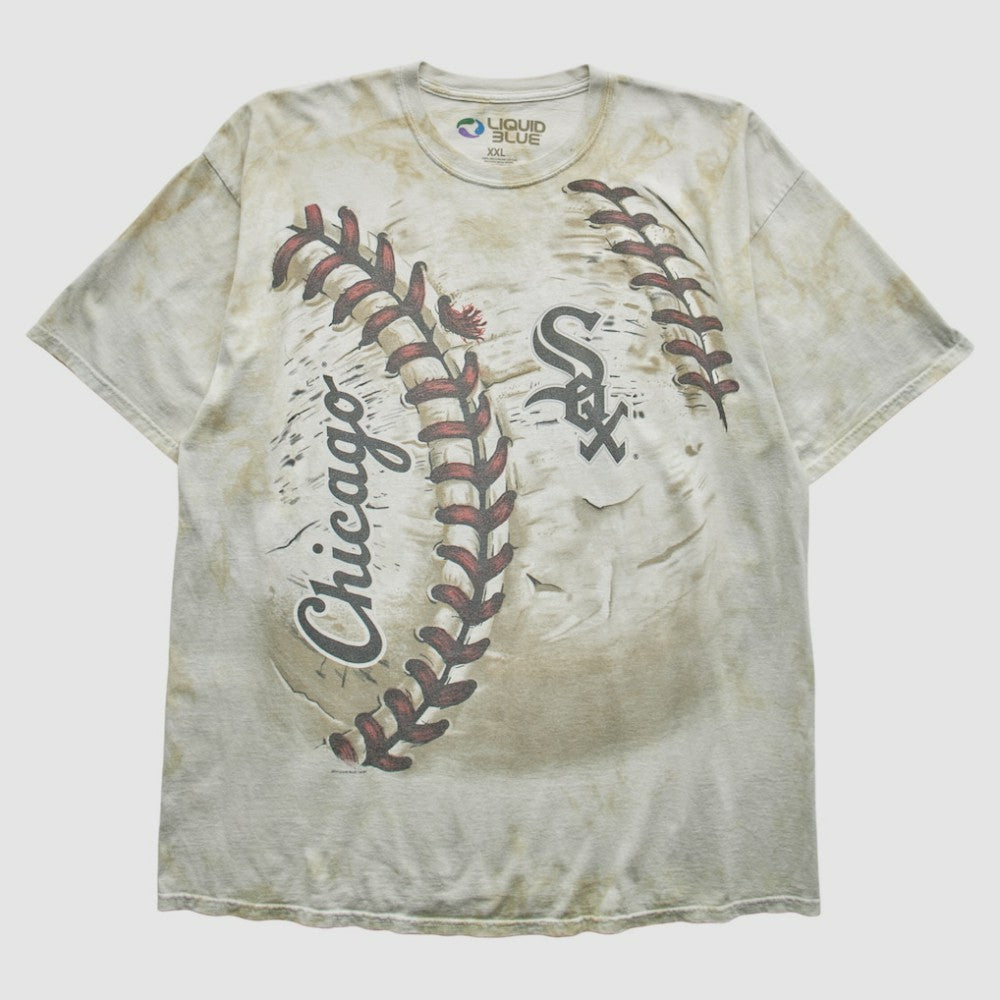 Chicago White Sox Liquid Blue 2014 T-Shirt Beige Vintage