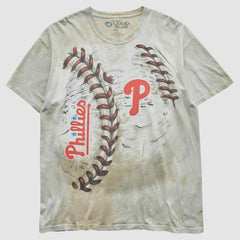 Philadelphia Phillies Liquid Blue 2014 T-Shirt Beige Vintage