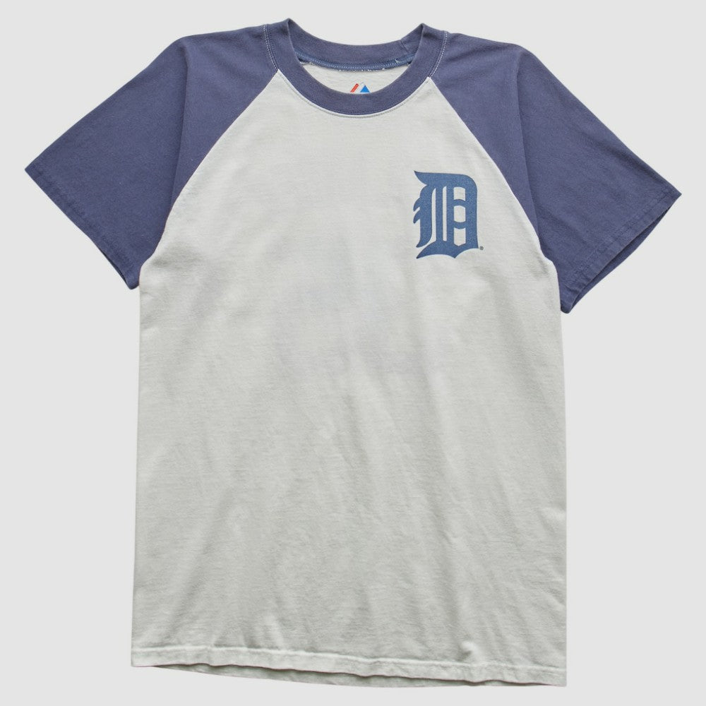 Detroit Tigers Majestic 2000s T-Shirt White Vintage
