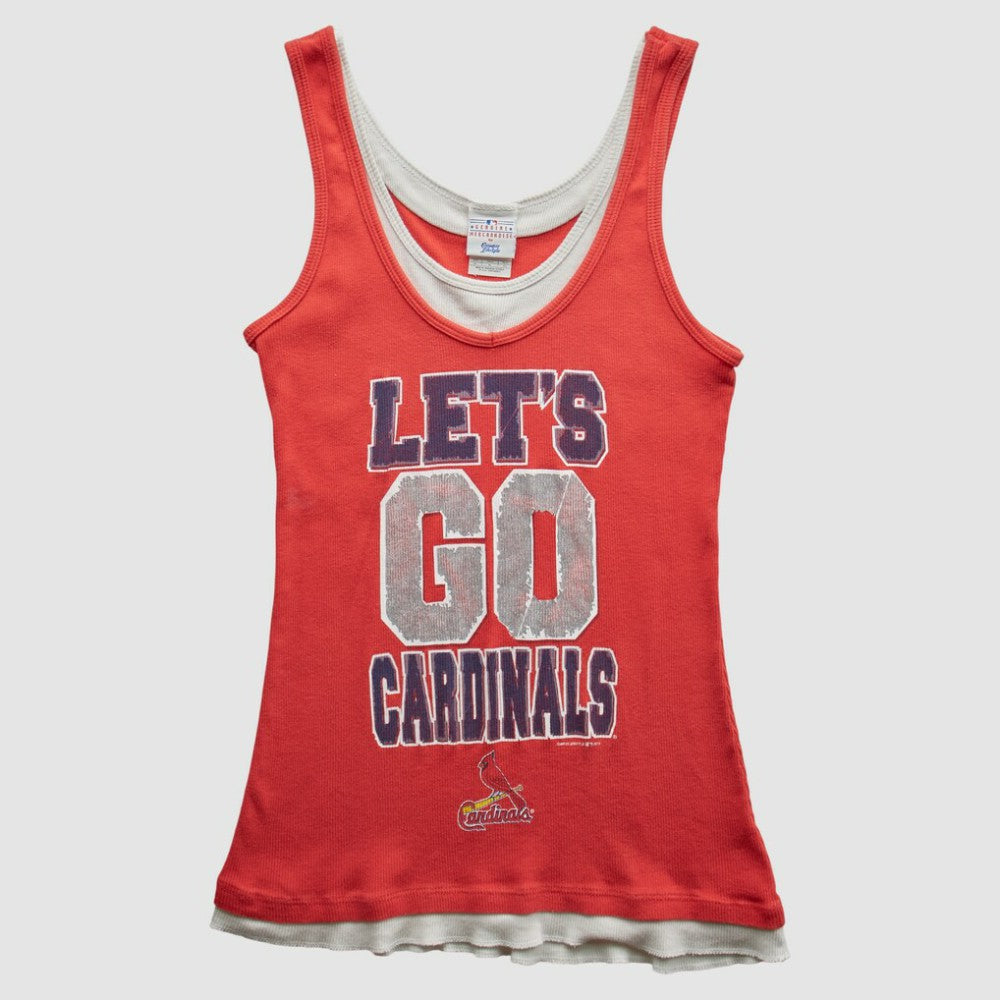 St. Louis Cardinals 2012 Tank Red Vintage