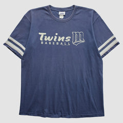 Minnesota Twins CSA 2002 T-Shirt Blue Vintage