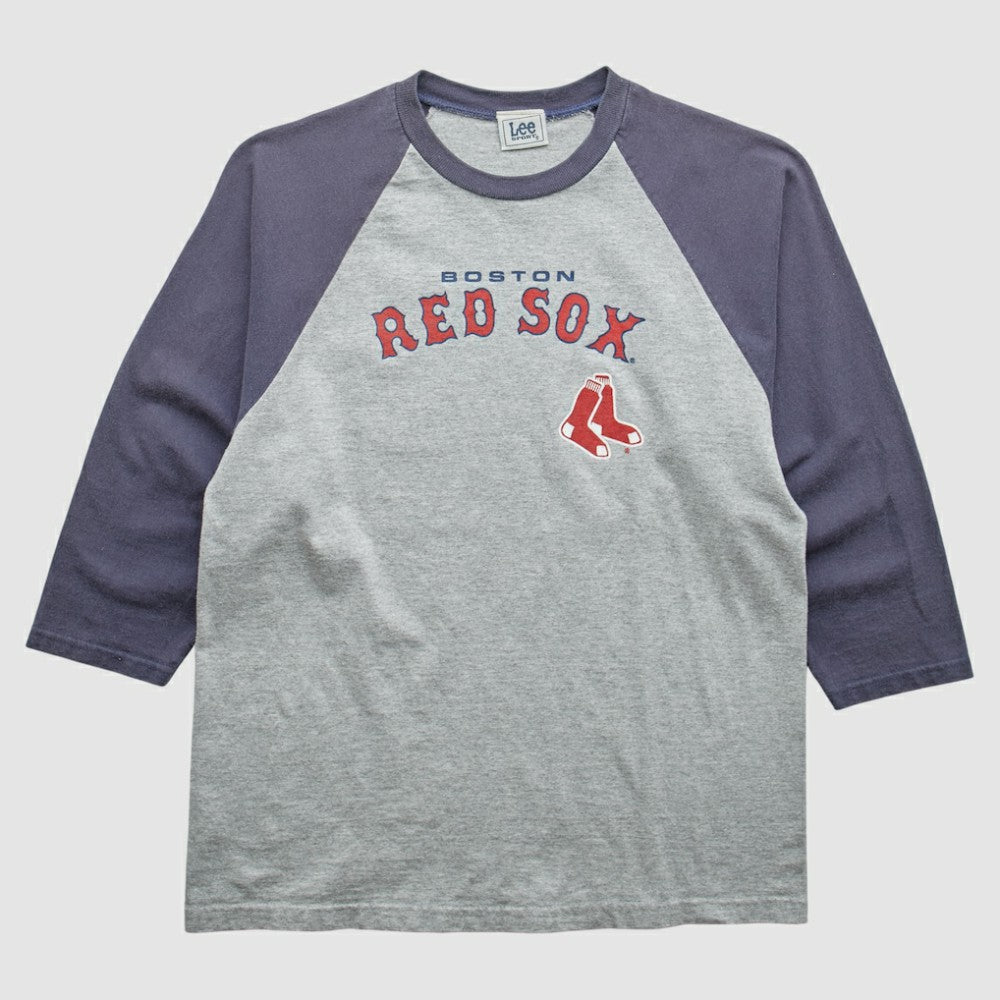 Boston Red Sox Lee Apparel 2000s T-Shirt Gray Vintage