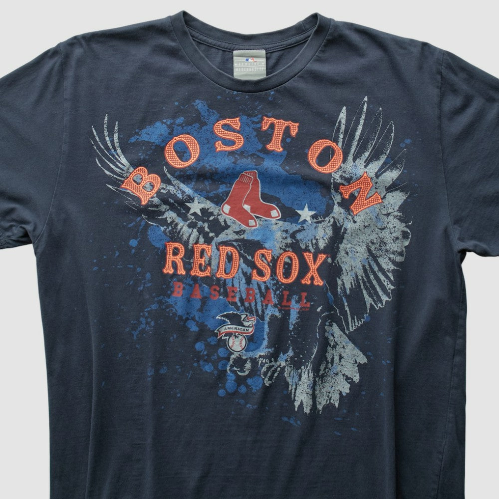 Boston Red Sox 2000s T-Shirt Navy Vintage