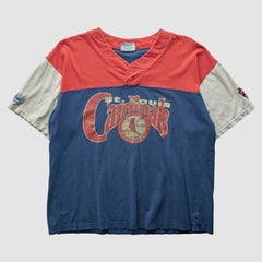St. Louis Cardinals The Game 90s T-Shirt Blue Vintage