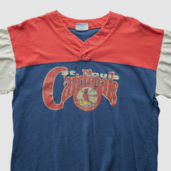 St. Louis Cardinals The Game 90s T-Shirt Blue Vintage