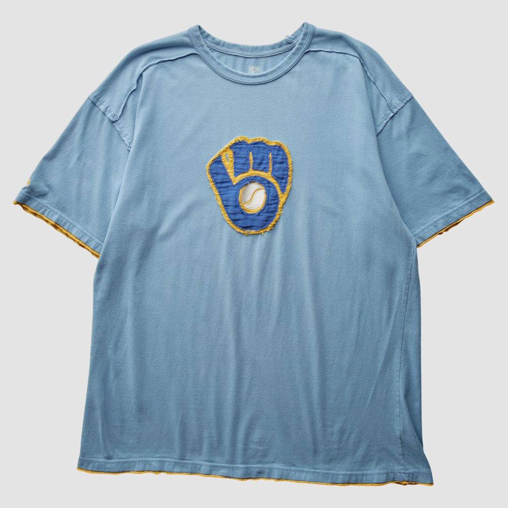Milwaukee Brewers 2000s T-Shirt Light Blue Vintage